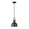 Z-Lite Melange Pendant, 1-Light, 8.25 In.W x 11.75 In.H, Matte Black/Matte Black 725MP-MB - alternate 7